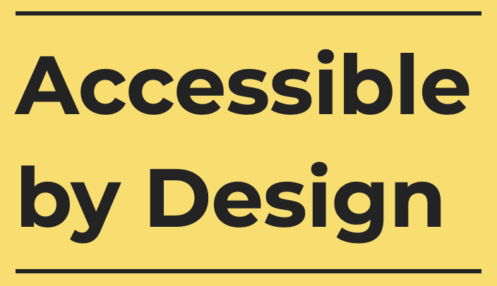 Accessible by Design Logo