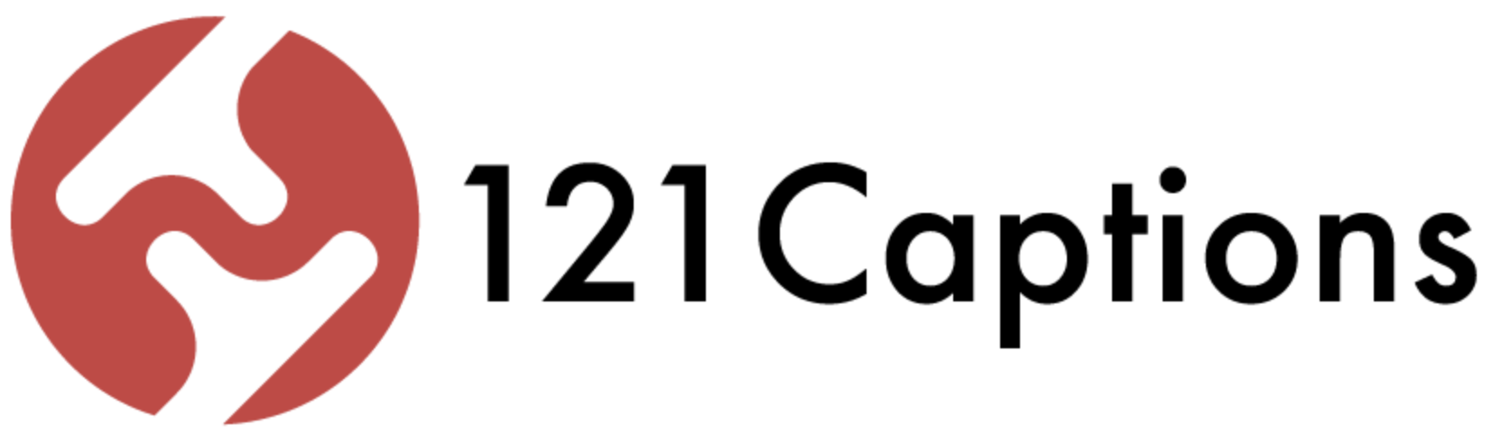121 Captions logo