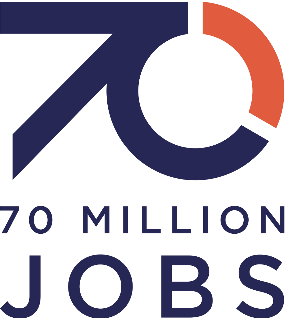 70 Million Jobs logo
