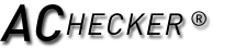 AChecker logo