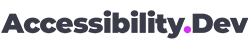 Accessibility.Dev logo