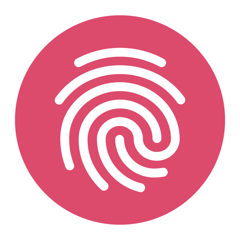 Fingerprint for Success Logomark