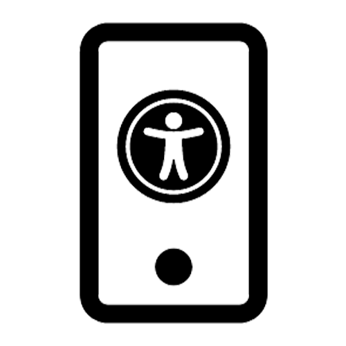 Mobile A11y logo