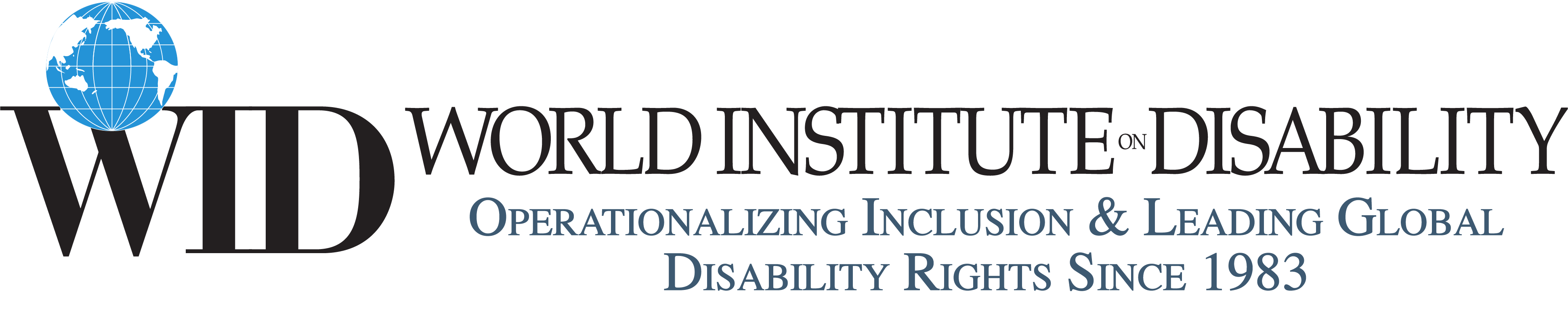 World Institute on Disability logo